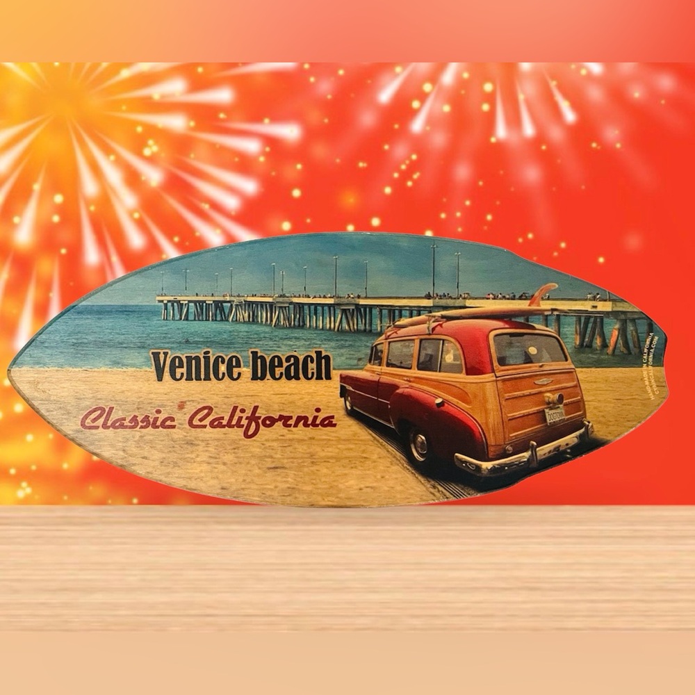 Venice Beach Doublesided Surfer Beach Board